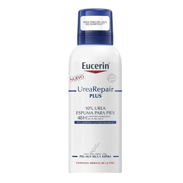 Eucerin UreaRepair Plus 10 Urea Espuma para Pies