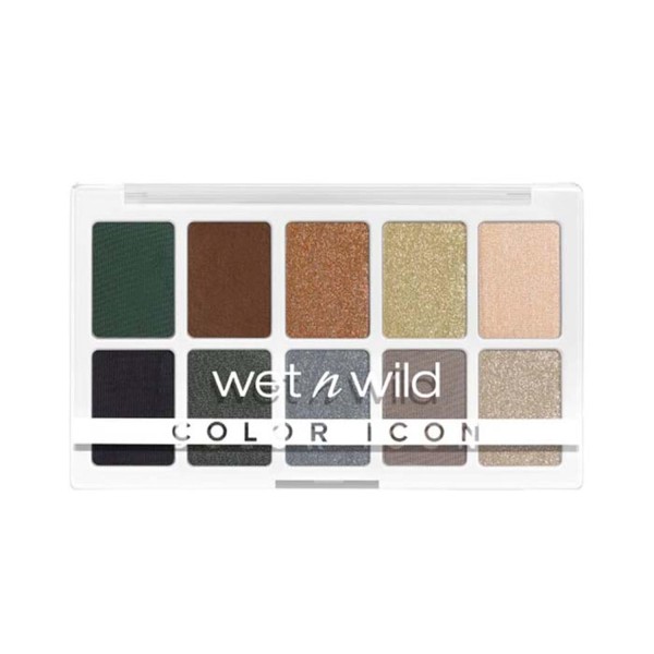Wetn wild coloricon paleta de sombras 10c lights off 1un