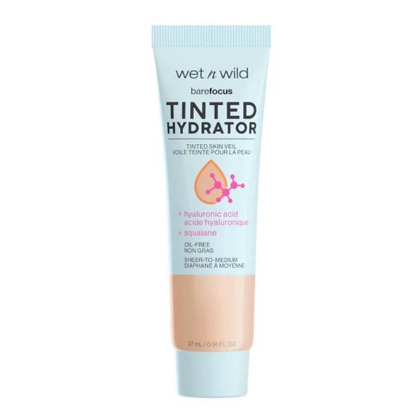 Wetn wild barefocus tinted hydrator base light 1un