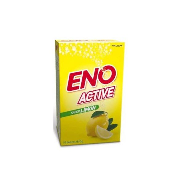Eno Active Bebida Refrescante en Polvo Sabor Limón 10 Sobres X 5g