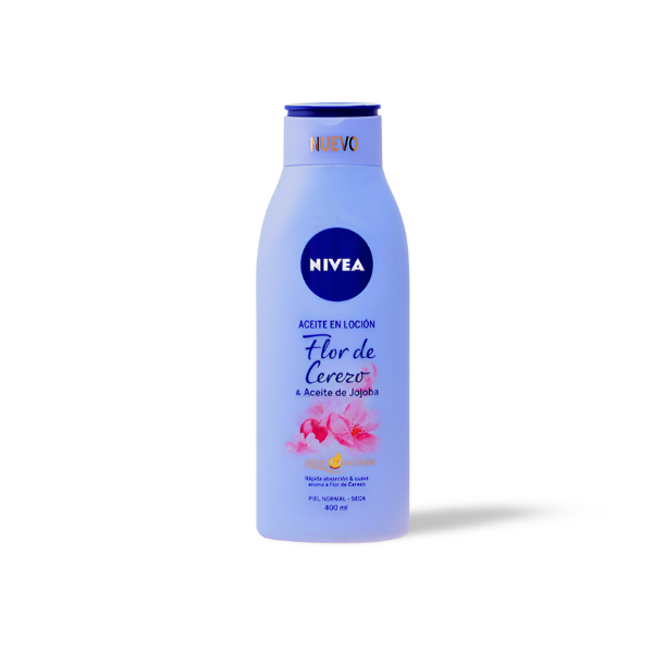 Nivea aceite locion flor de cerezo&aceite de jojoba 400ml