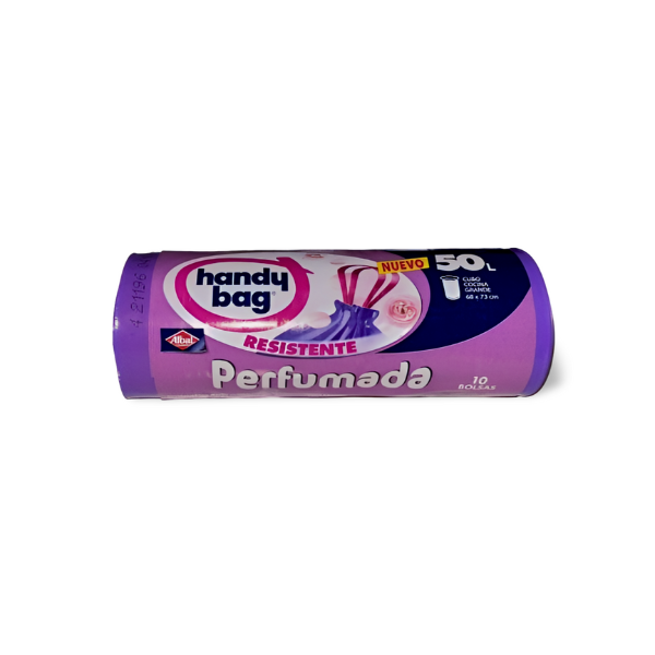 Handy Bag bolsas de basura perfumadas 50L 10 bolsas