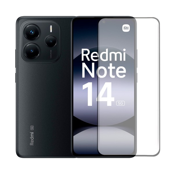 Jc protector de pantalla full glue / xiaomi redmi note 14 5g
