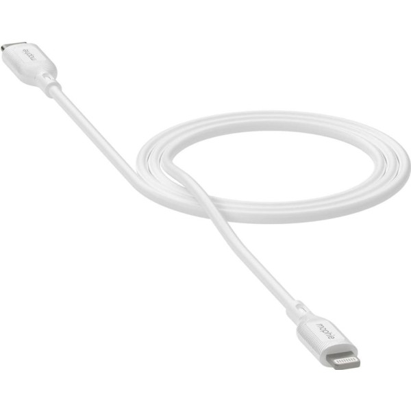 Zagg mophie essentials white / cable usb-c (m) a lightning (m) 1m