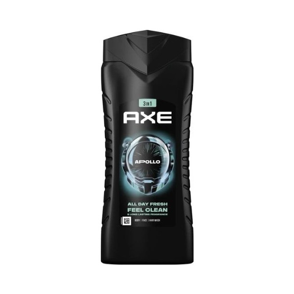 Axe gel de baño apollo 3en1 400ml