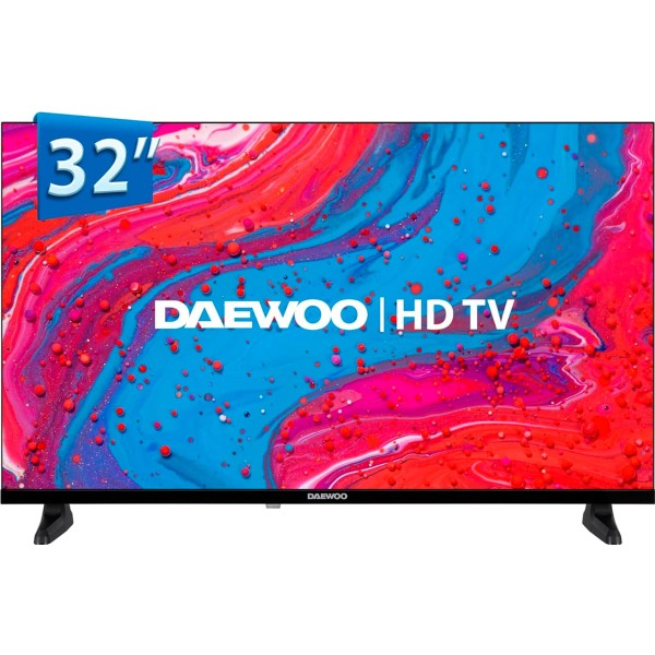 Daewoo 32dm85hv / televisor smart tv 32" led hd