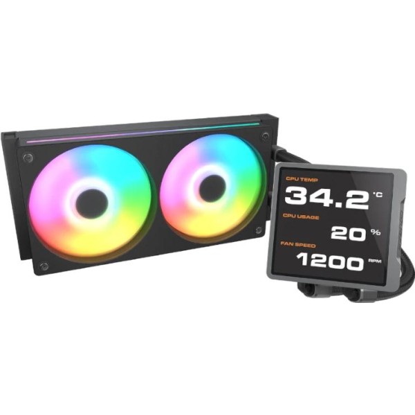 Cougar ref. liq poseidon vistek pro argb 240 black