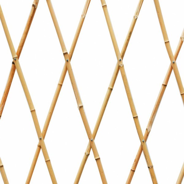 Celosía de bambú extensible, 60 x 240 cm